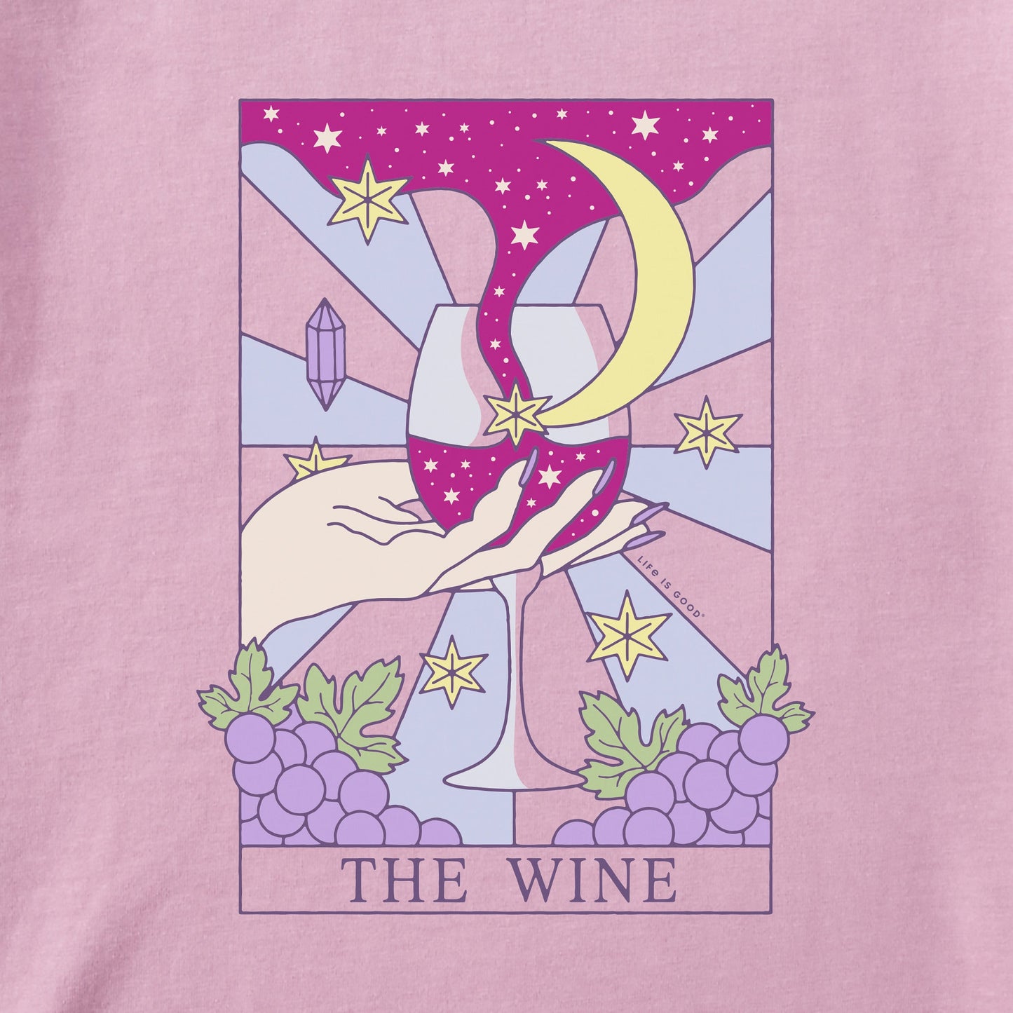 Women's The Wine Tarot Short Sleeve Tee