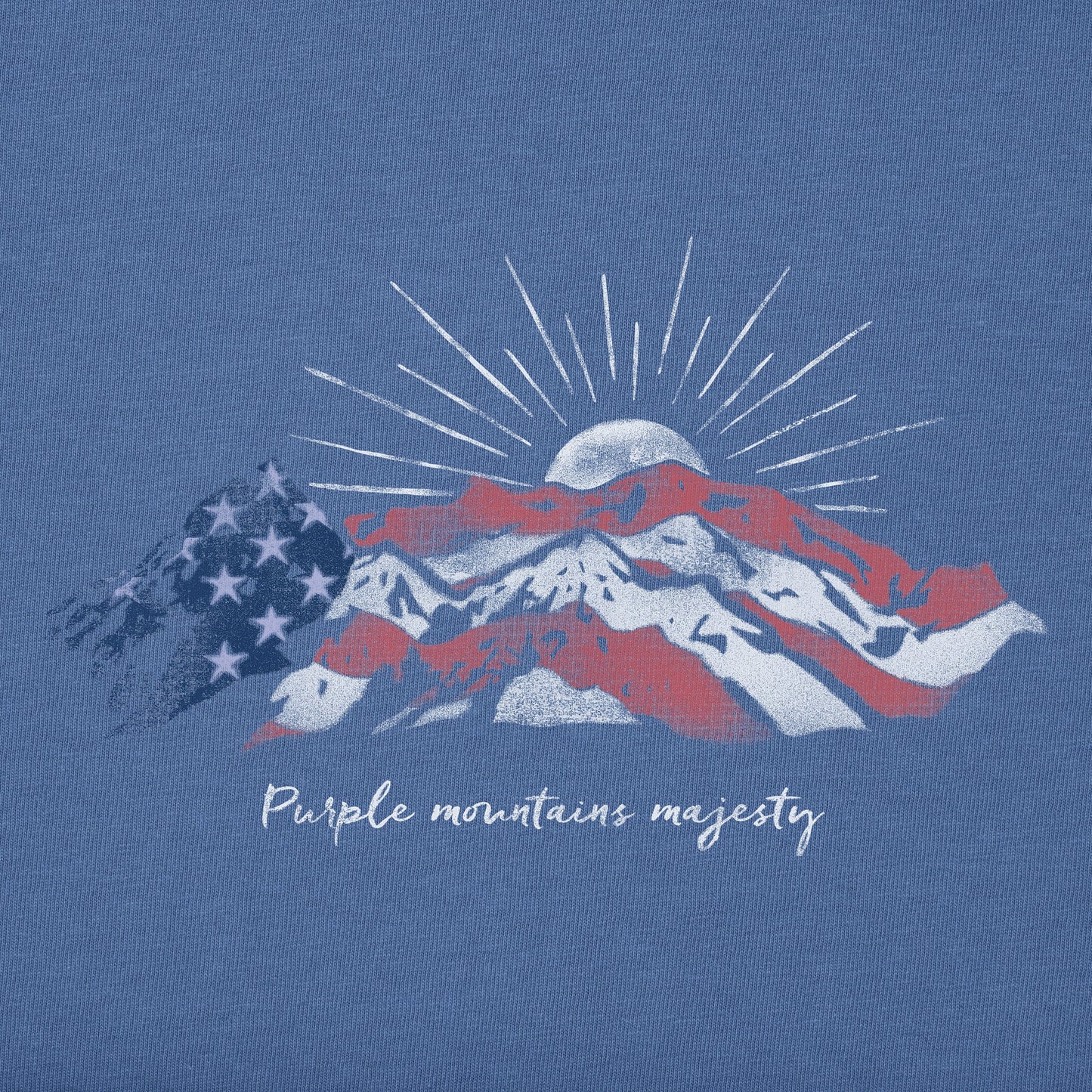 Women's Purple Mountain Majesty Short Sleeve Crusher Tee