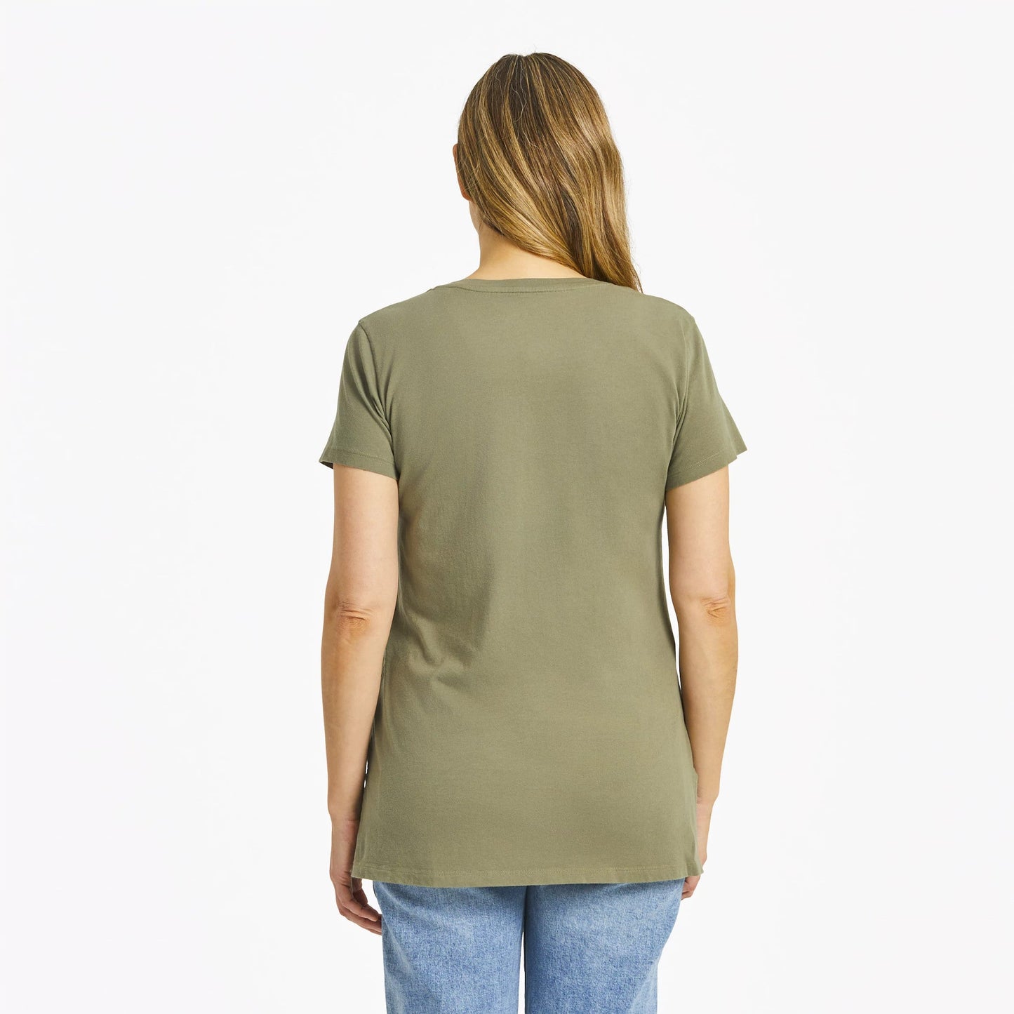 Women's Solid Crusher-LITE Vee Tunic