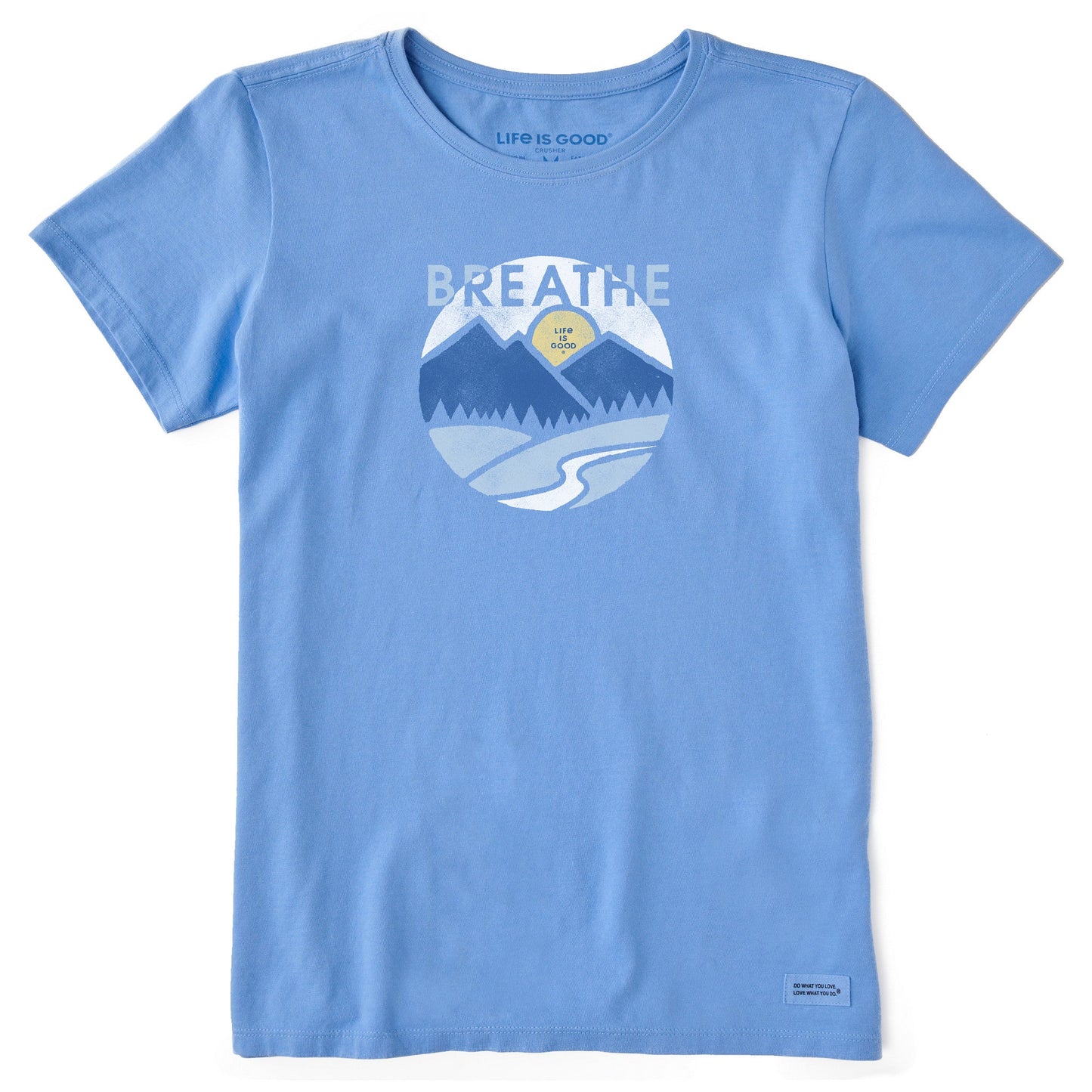 Women's Breathe in the Mountains Short Sleeve Crusher Tee