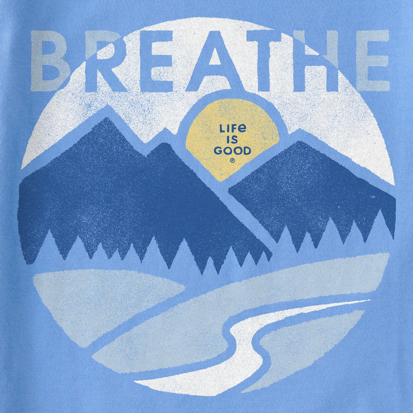 Women's Breathe in the Mountains Short Sleeve Crusher Tee