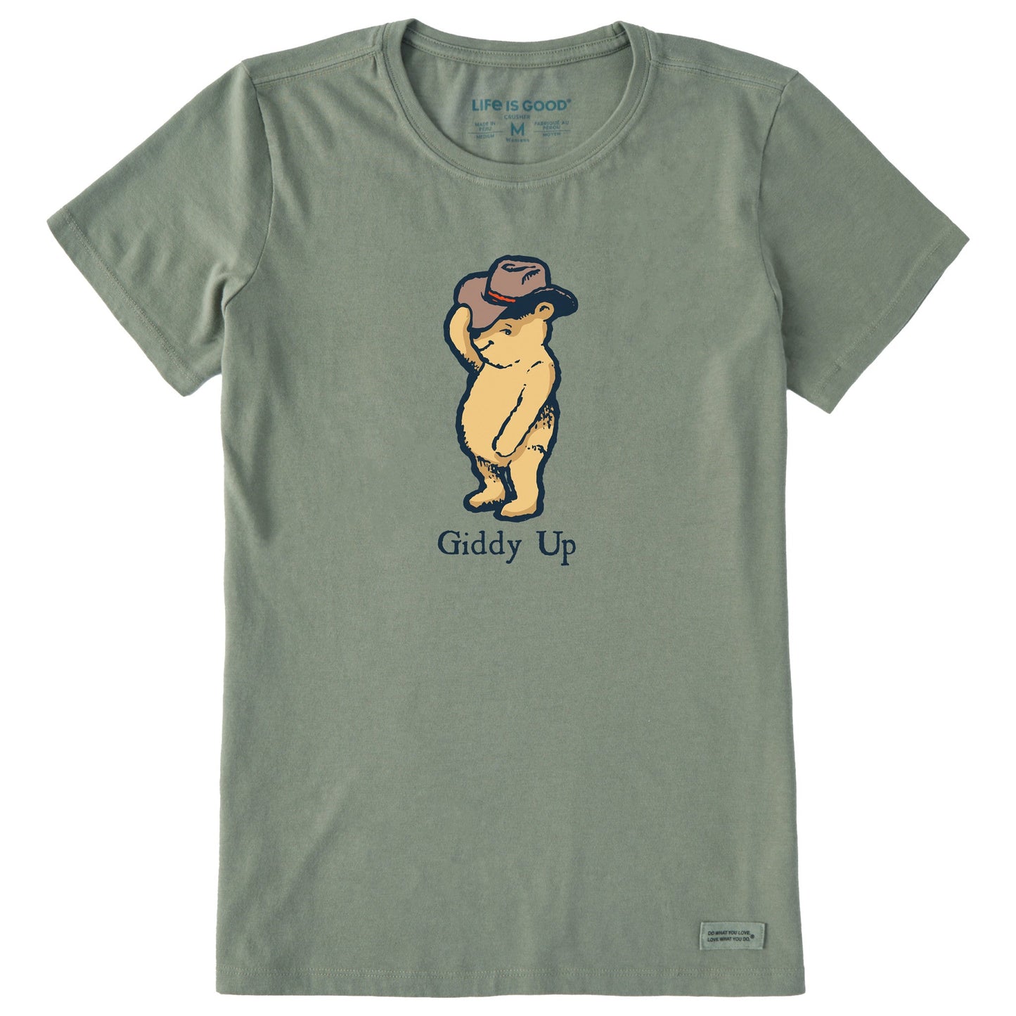 Women's Giddy Up Winnie Short Sleeve Crusher Tee