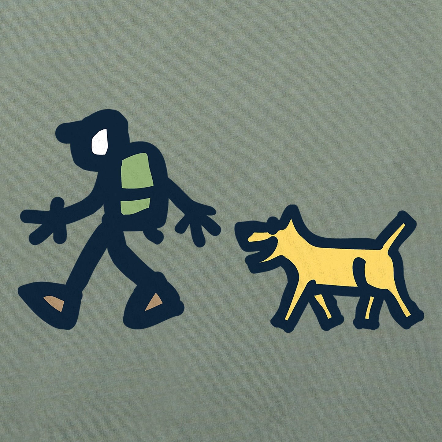 Men's Jake & Rocket Hike Short Sleeve Crusher Tee