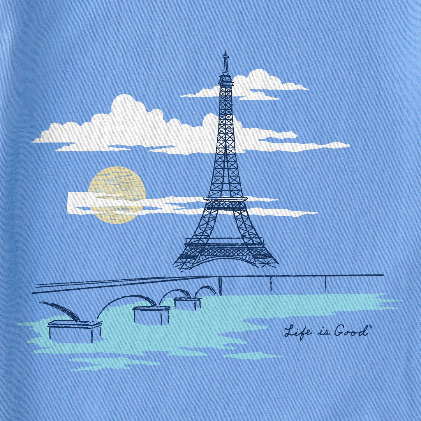Women's Eiffel Tower Short Sleeve Tee