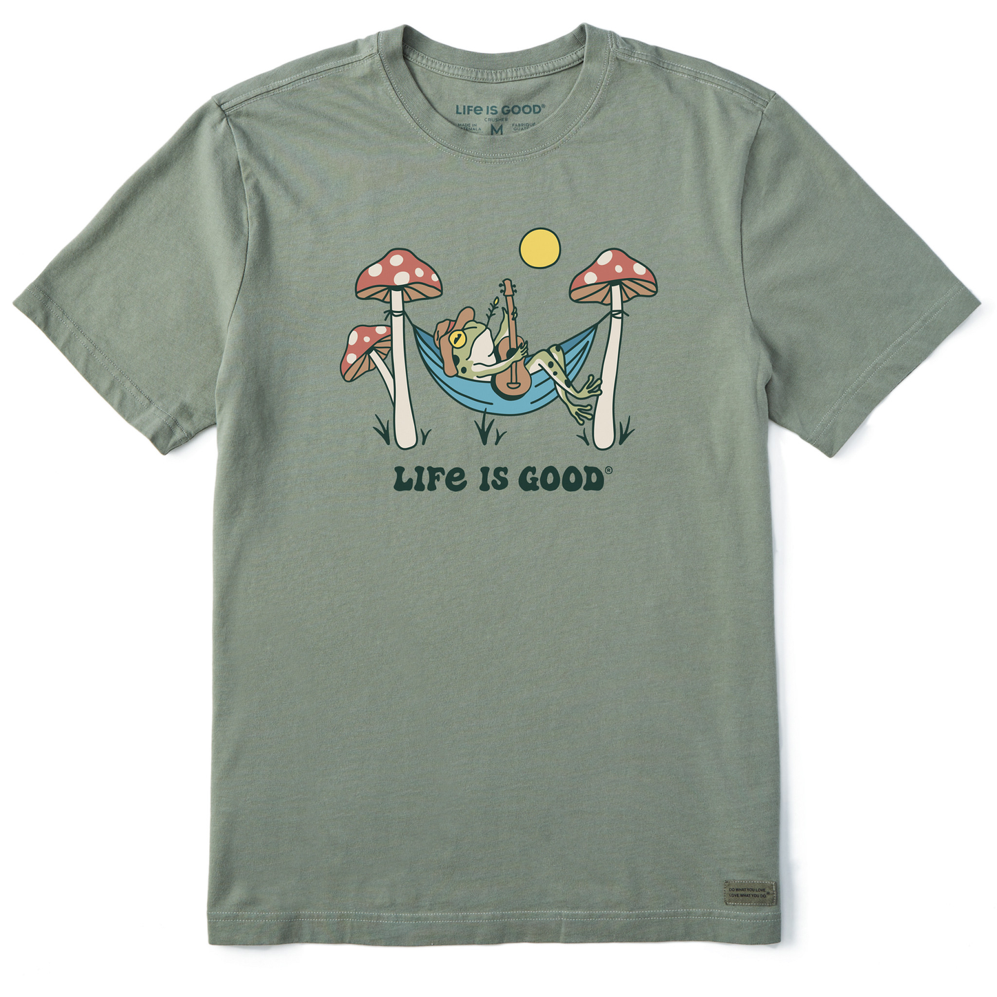 Men's Frog Guitar Hammock Short Sleeve Tee
