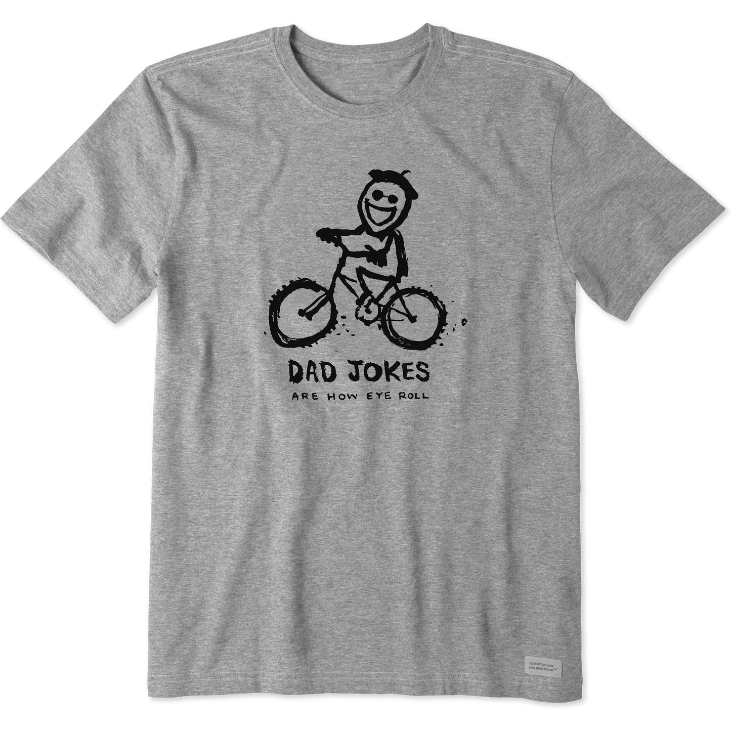 Men's Dad Jokes are how Eye Roll Bike Short Sleeve Tee