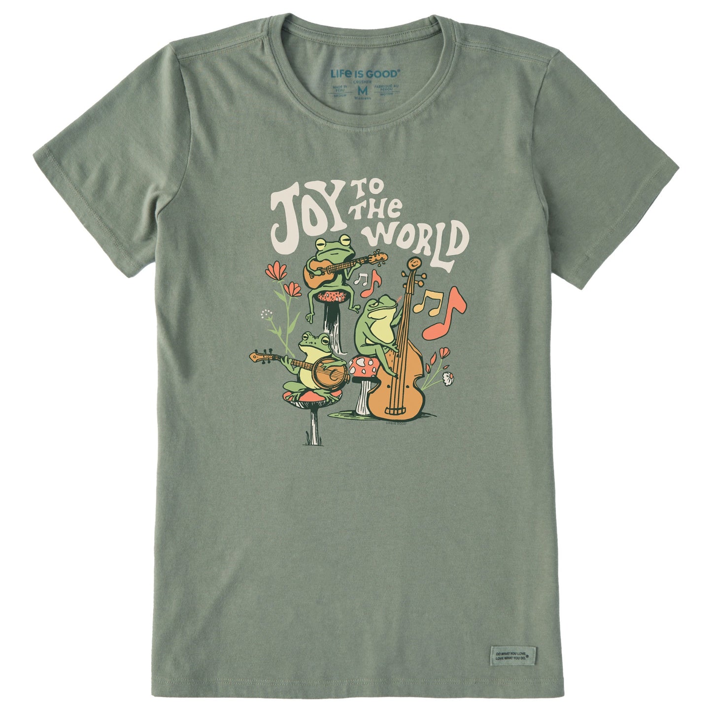 Women's Forest Frogs Short Sleeve Crusher Tee
