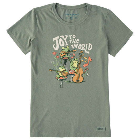 Women's Forest Frogs Short Sleeve Crusher Tee