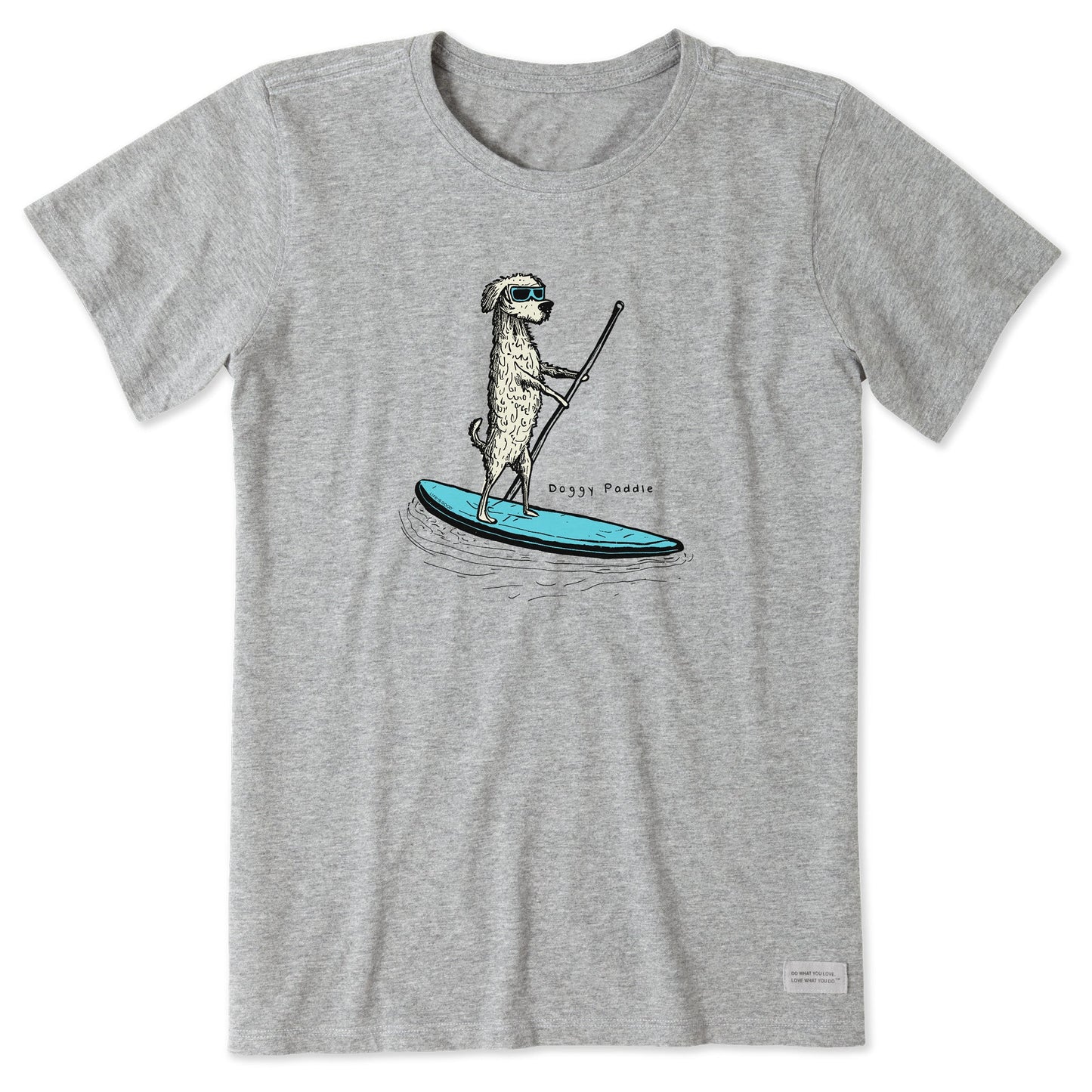 Women's Doggy Paddle Dog Short Sleeve Tee