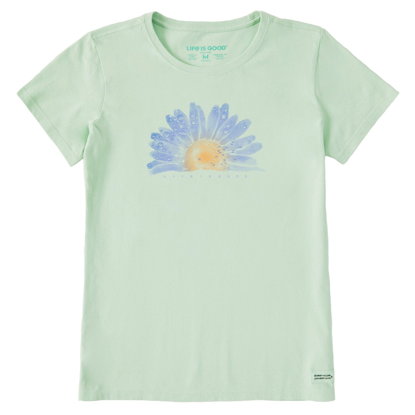 Women's Watercolor Daisy Short Sleeve Tee