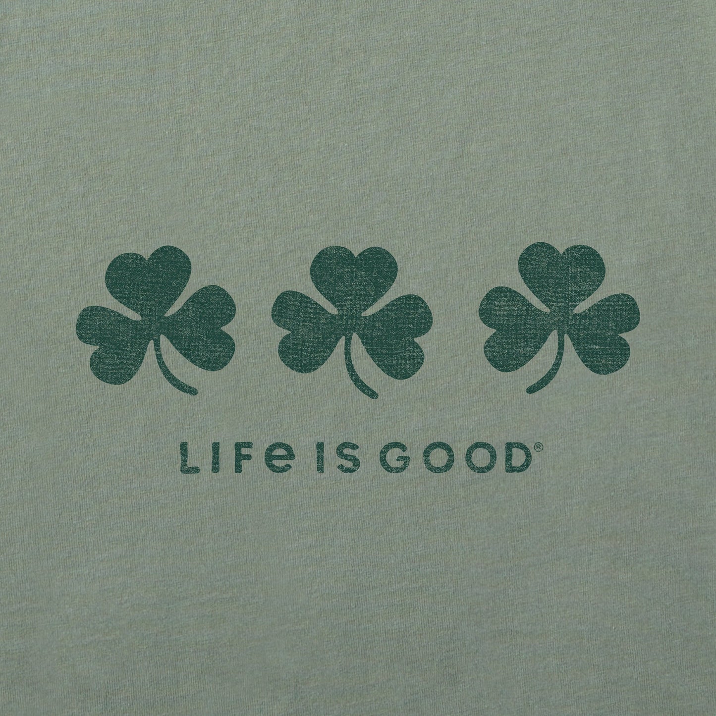 Women's Three Shamrocks Short Sleeve Crusher Vee