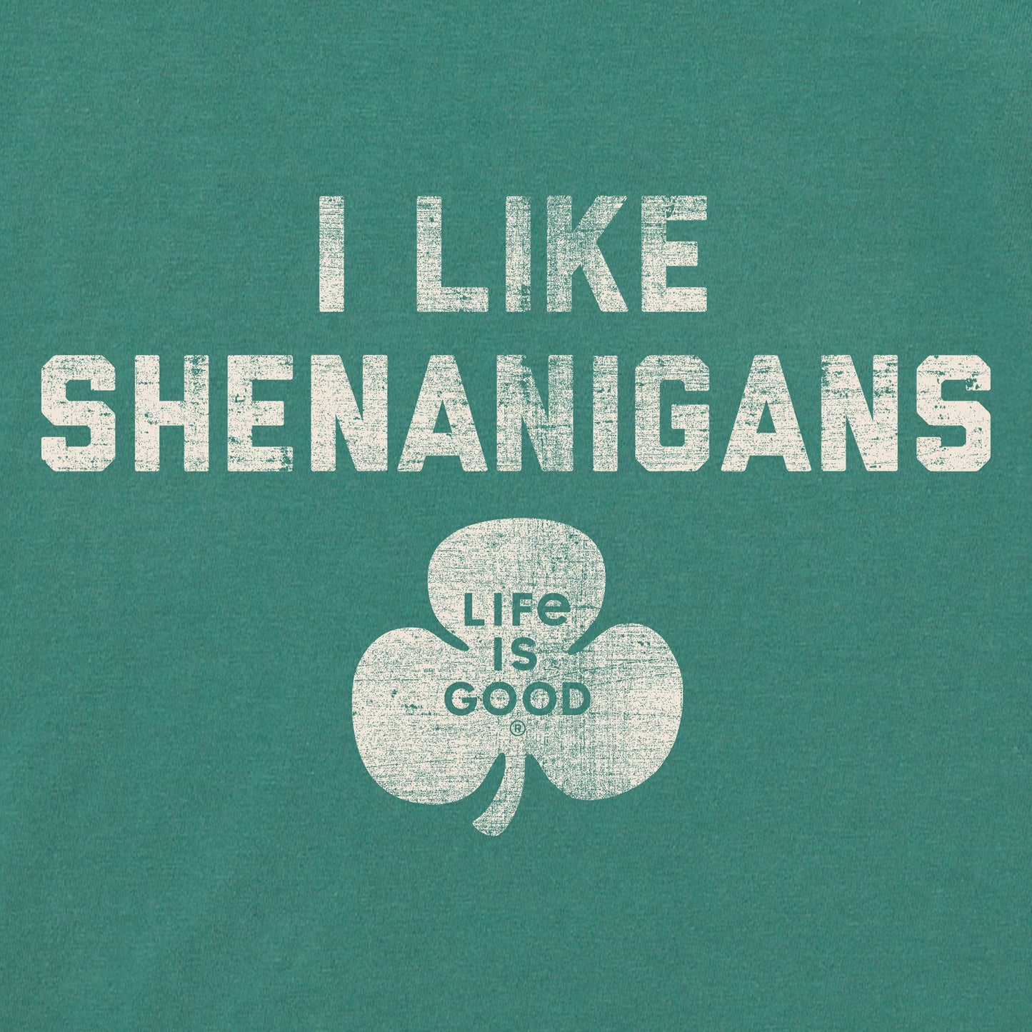 Men's I Like Shenanigans Short Sleeve Crusher Tee