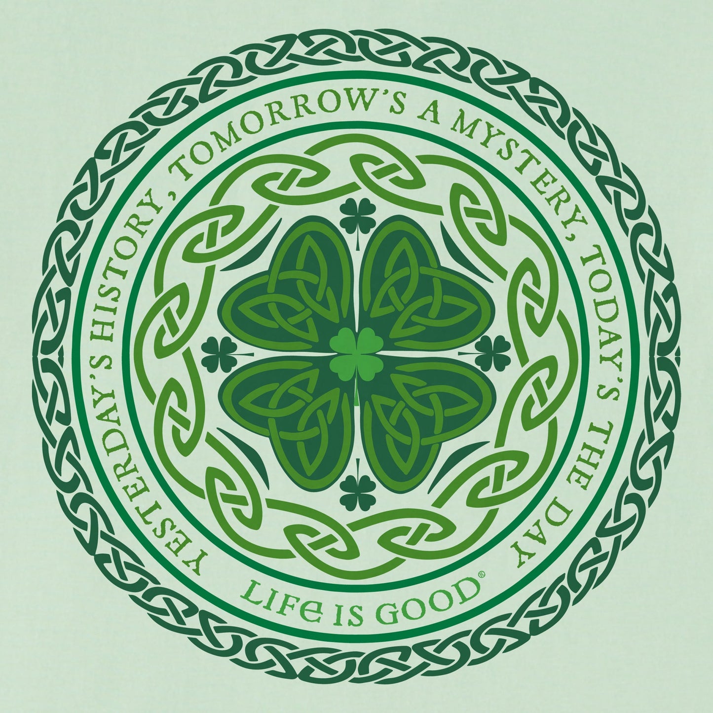 Women's Celtic Mandala Short Sleeve Crusher Tee