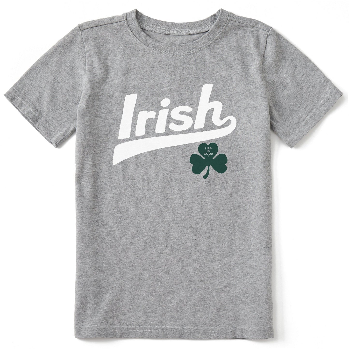 Kids Ballyard Irish Clover Short Sleeve Crusher Tee