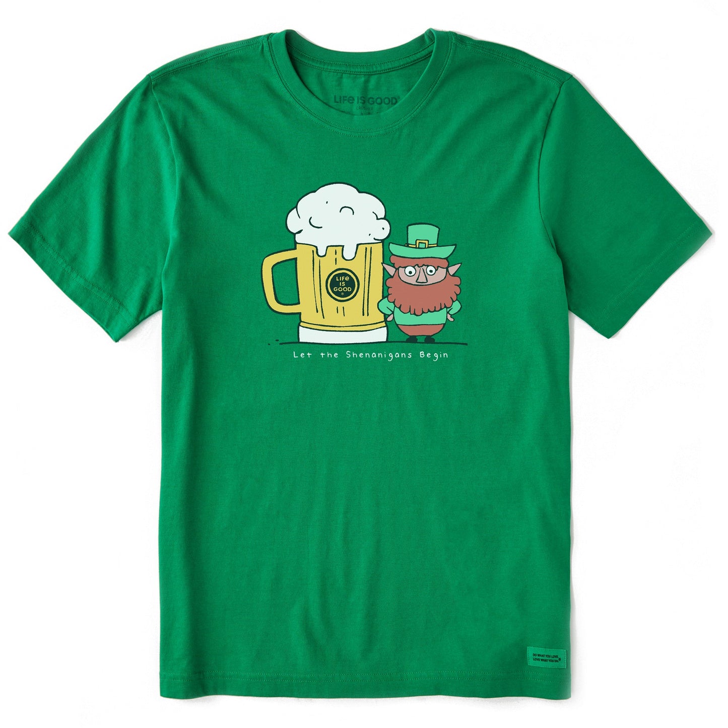 Men's Shenanigans Irish Beer Short Sleeve Crusher Tee
