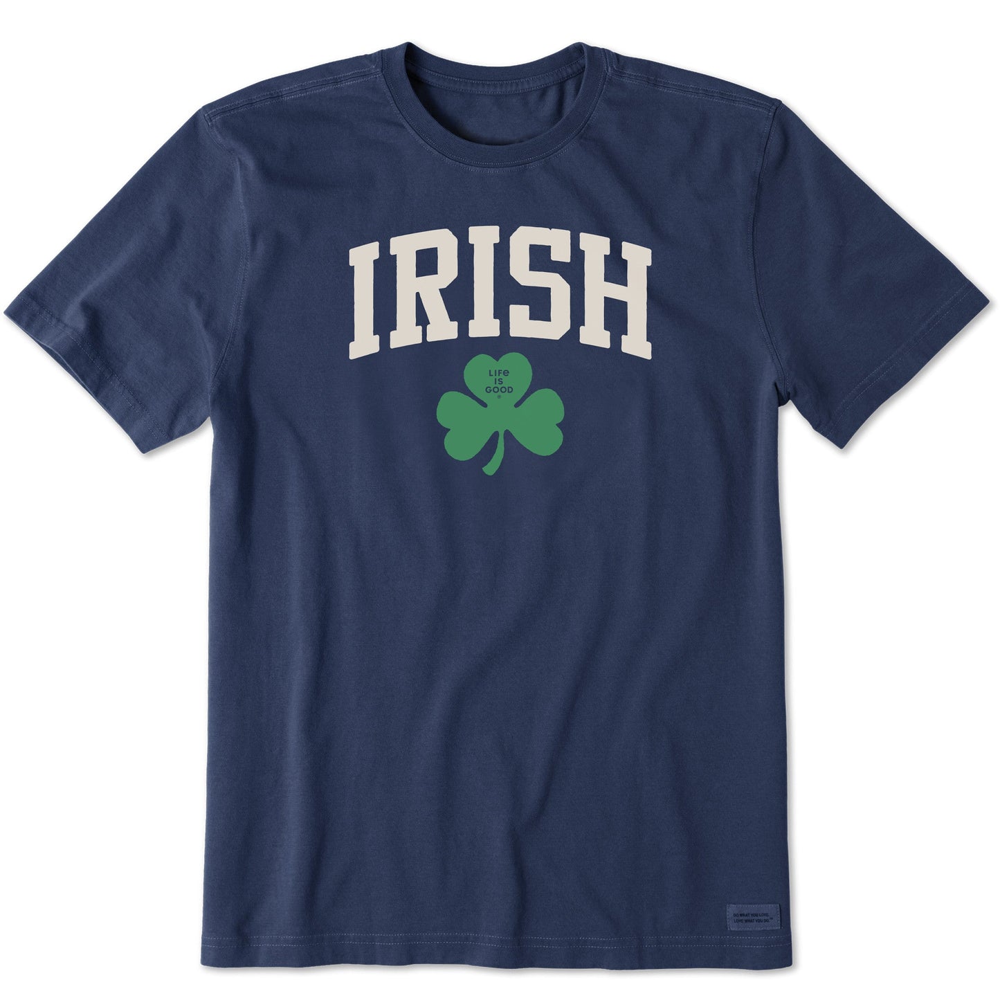 Men's Irish Clover Short Sleeve Crusher Tee