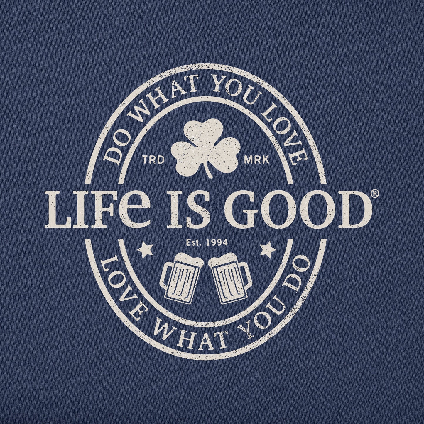 Men's Manifesto DWYL Clover Pints Long Sleeve Crusher Tee