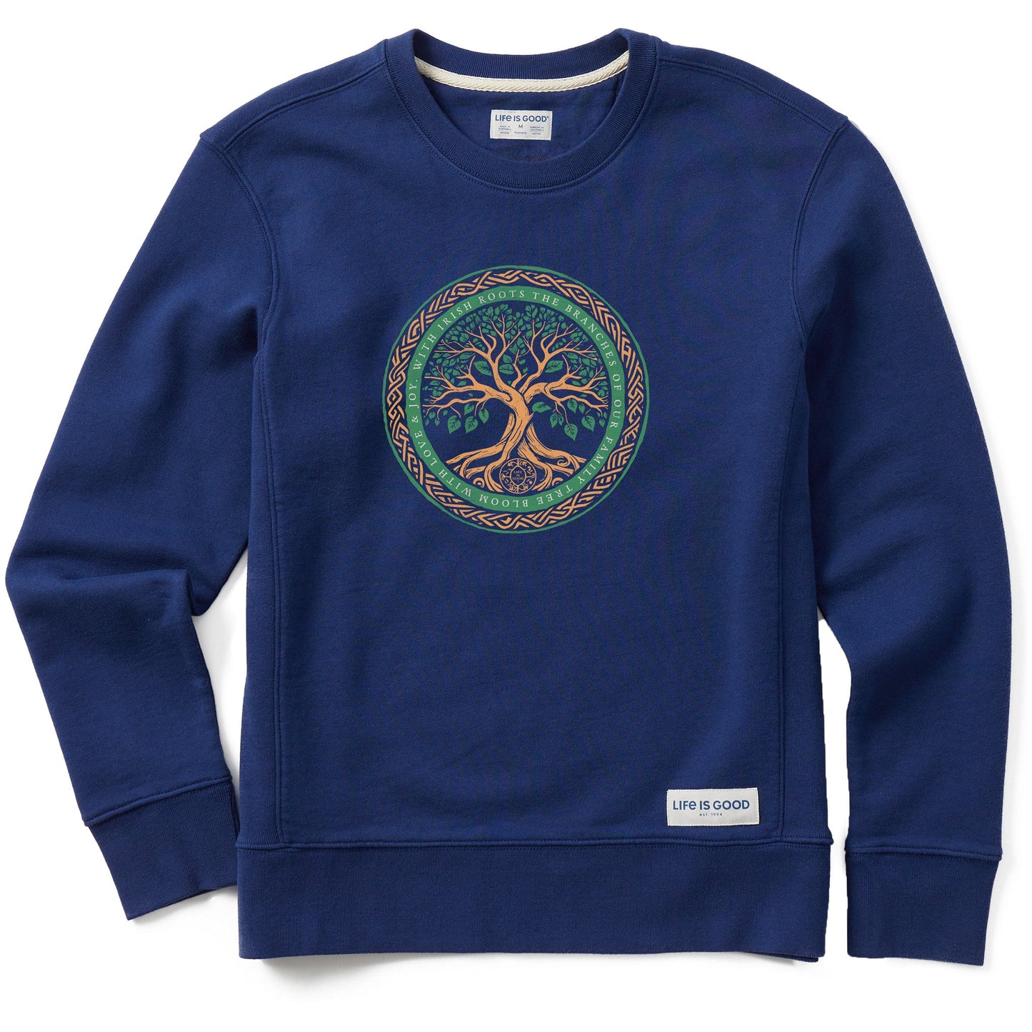 Women's Irish Roots Bloom Tree Simply True Crew