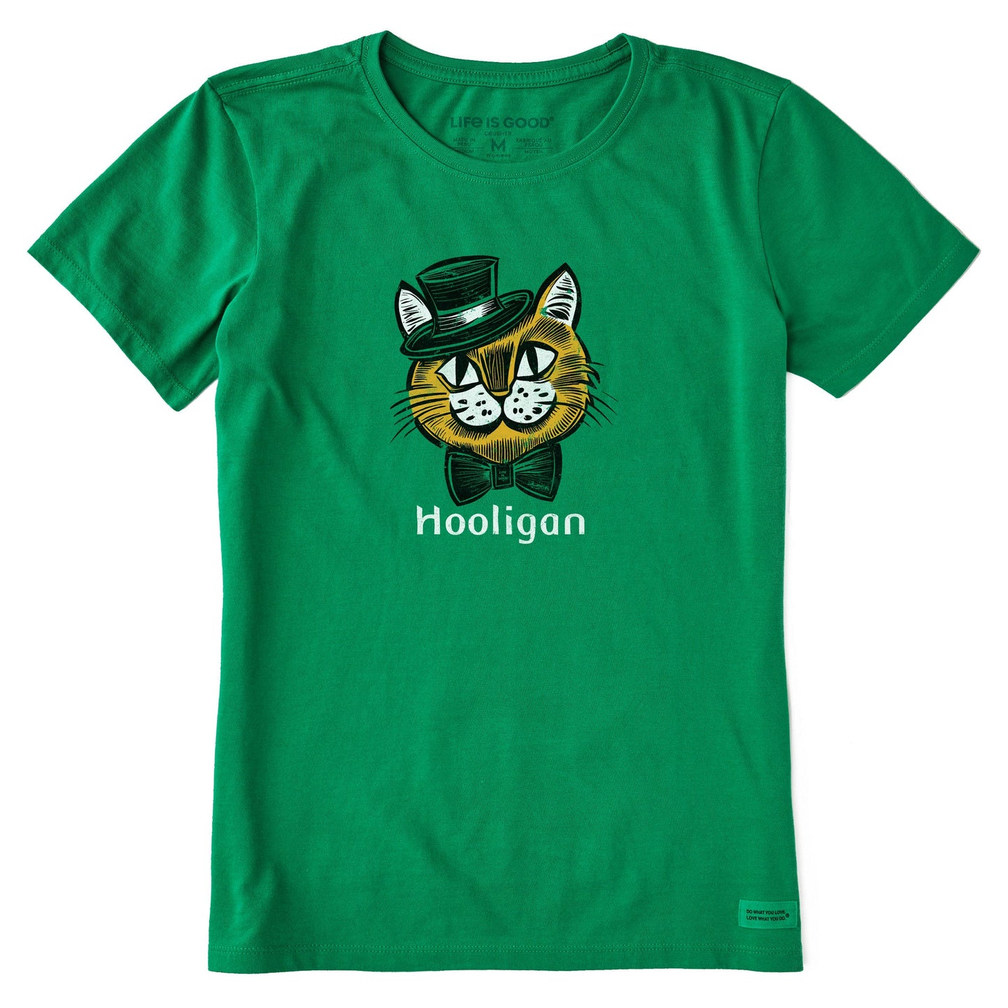 Women's Cat Hooligan Short Sleeve Crusher Tee