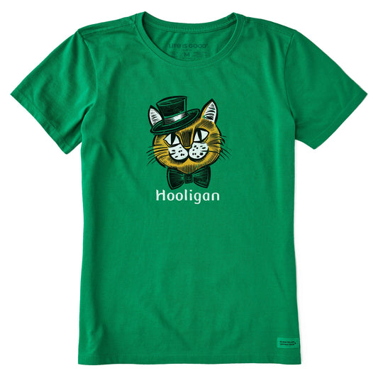 Women's Cat Hooligan Short Sleeve Crusher Tee