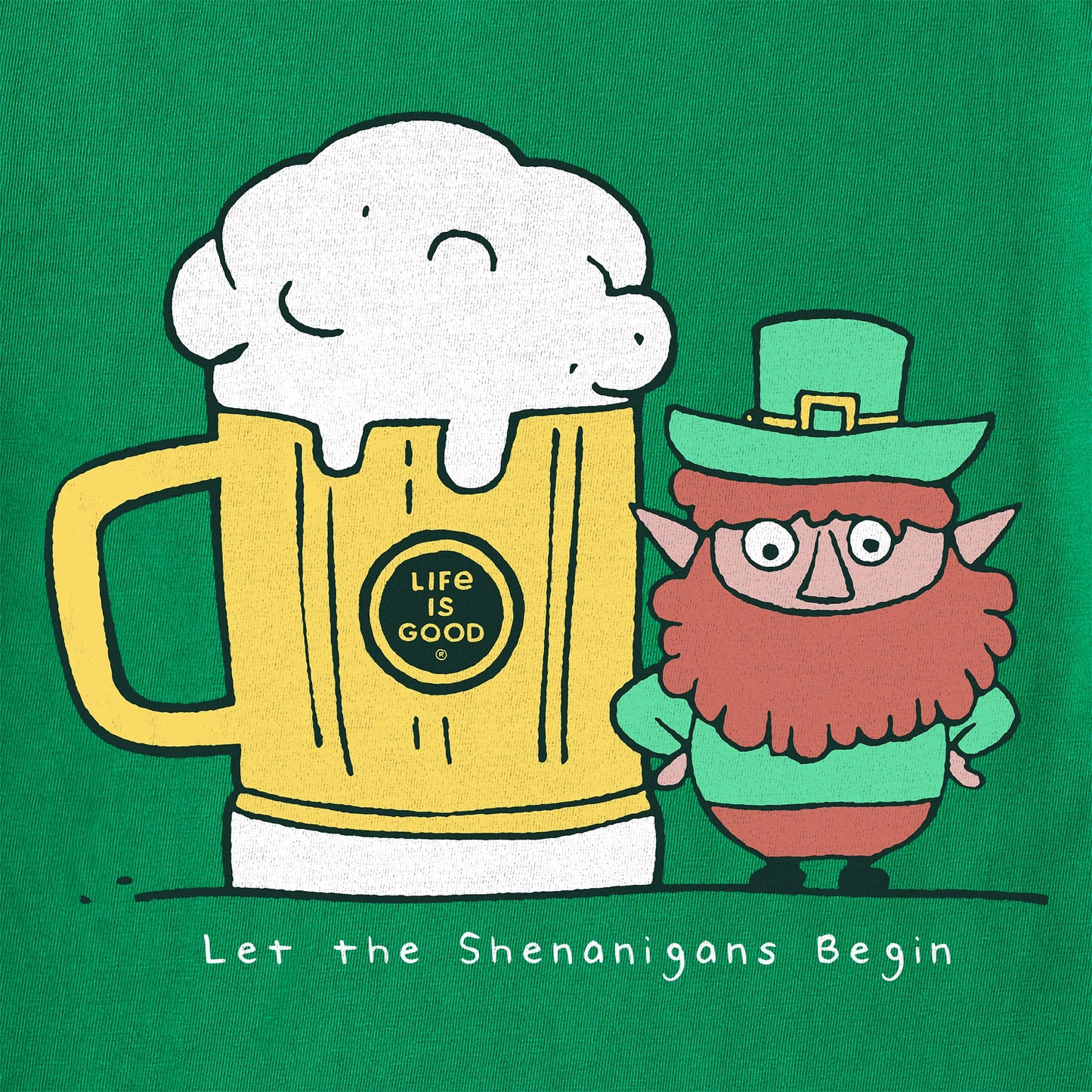Women's Shenanigans Irish Beer Short Sleeve Crusher Tee