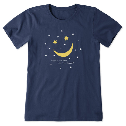 Women's Best Moon & Stars Short Sleeve Tee