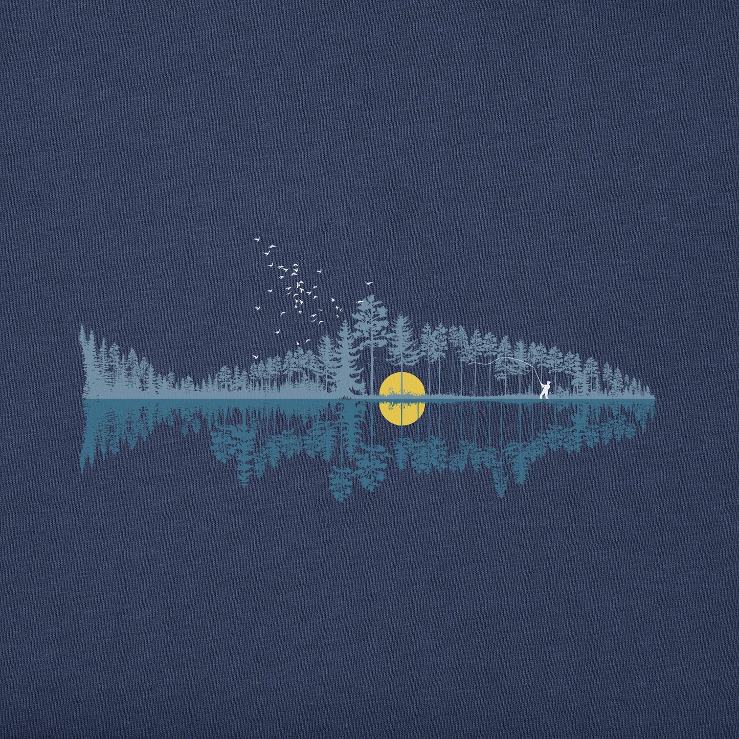 Men's Fishscape Simply True Fleece Crew