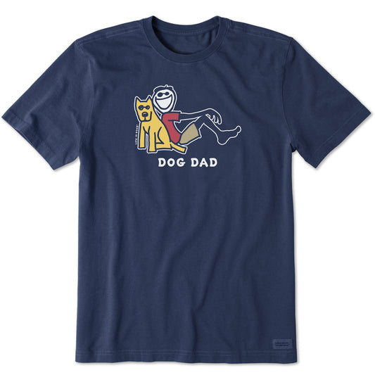 Men's Dog Dad Jake & Rocket Lean Short Sleeve Tee