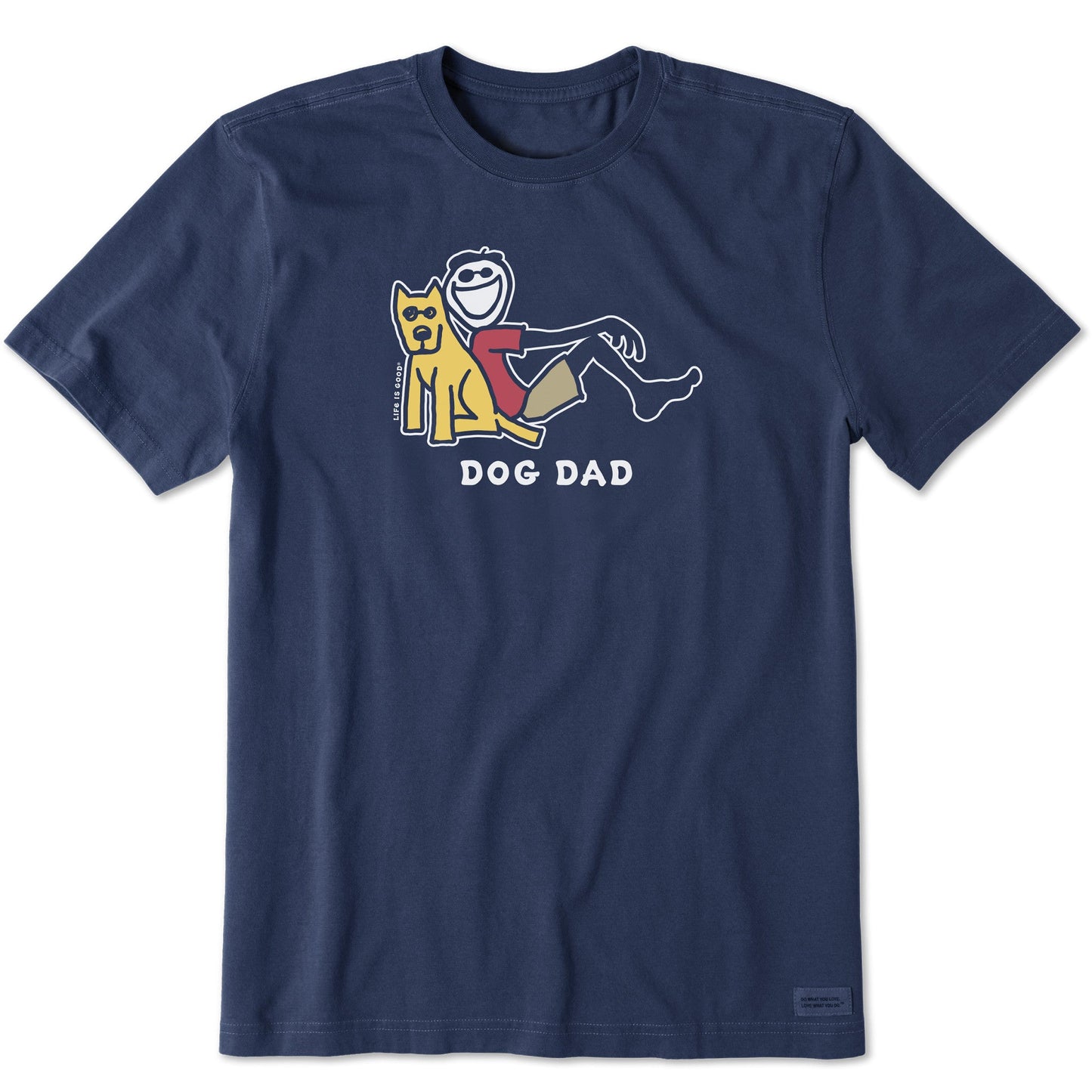 Men's Dog Dad Jake & Rocket Lean Short Sleeve Tee