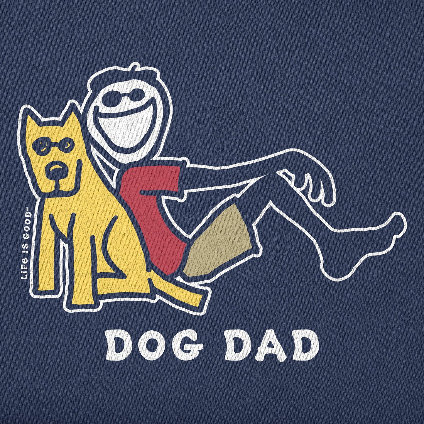 Men's Dog Dad Jake & Rocket Lean Short Sleeve Tee