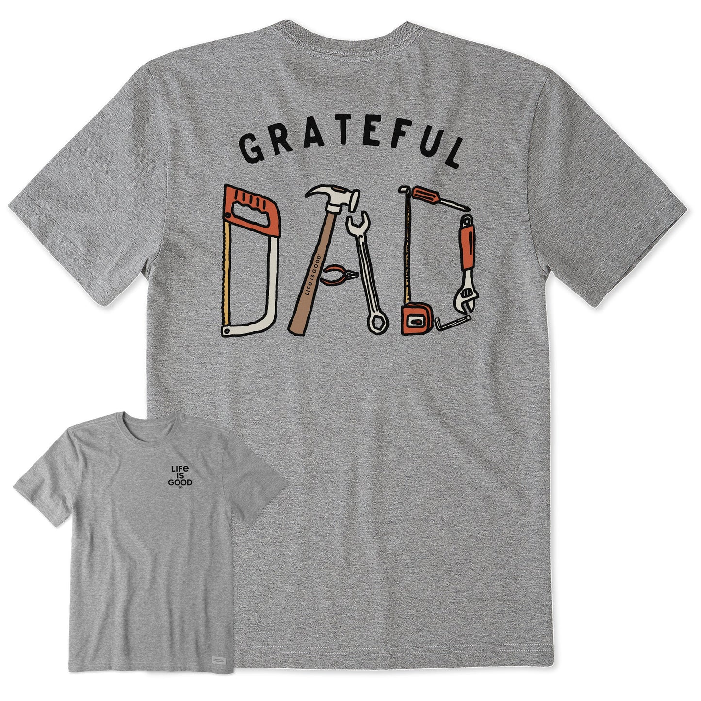 Men's Grateful Dad Tools Short Sleeve Tee