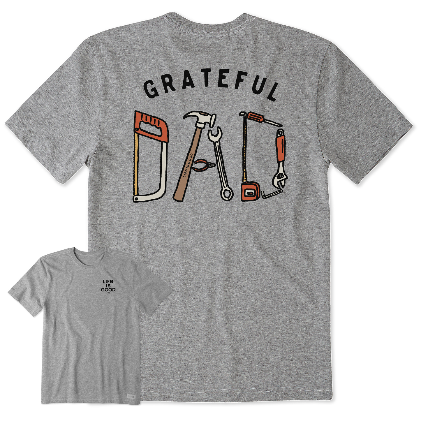 Men's Grateful Dad Tools Short Sleeve Tee