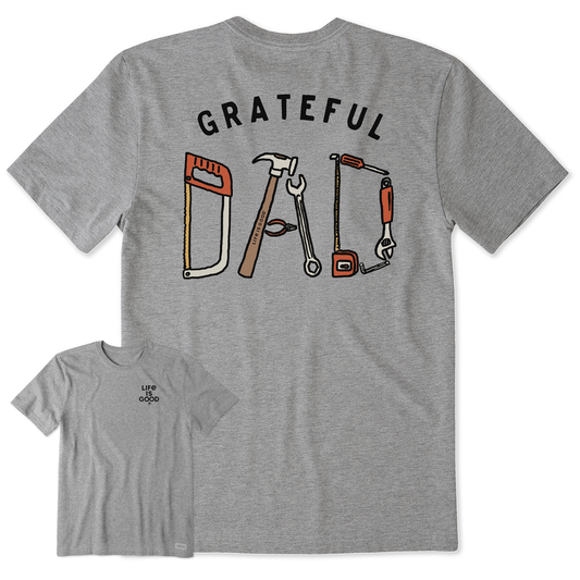 Men's Grateful Dad Tools Short Sleeve Tee