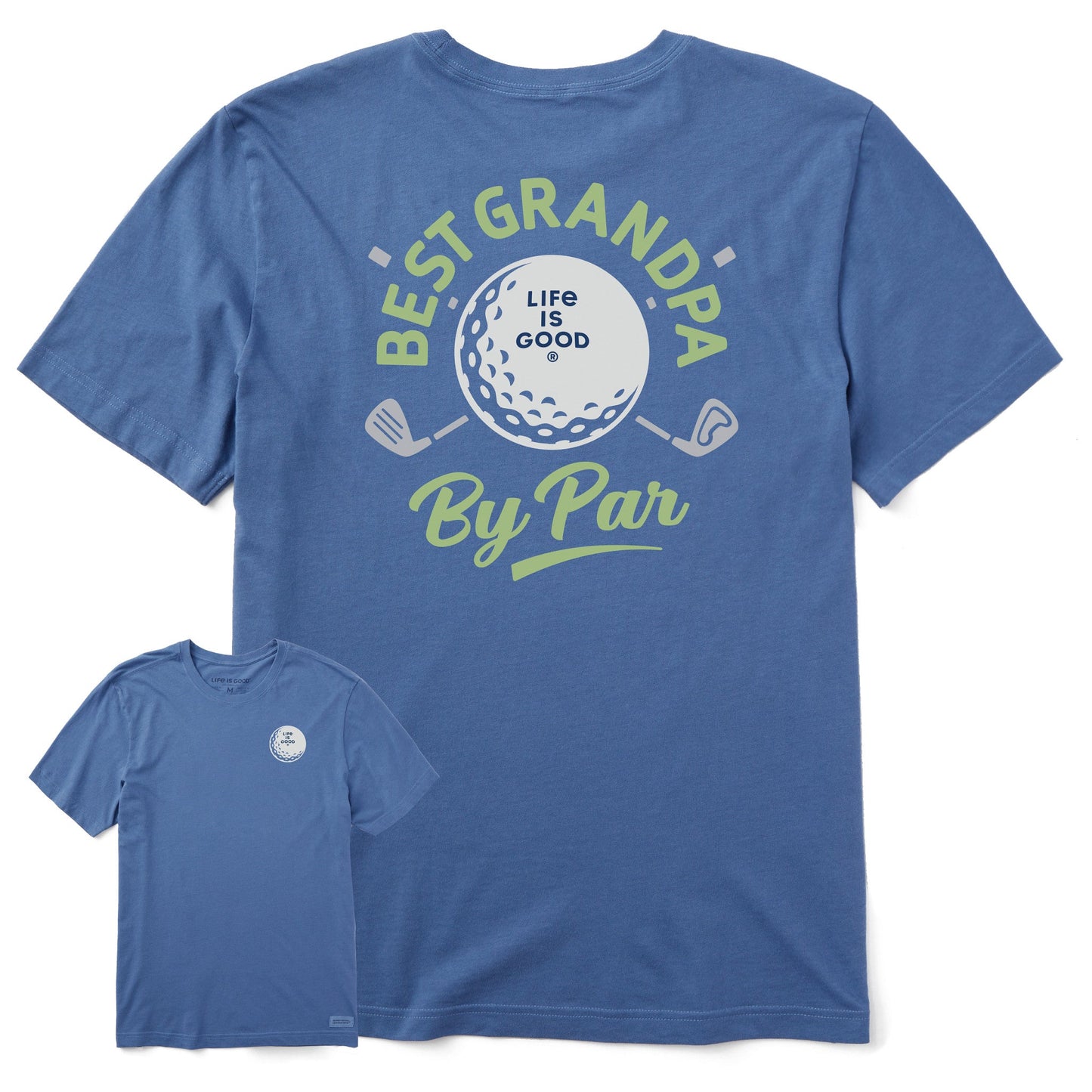 Men's Best Grandpa by Par Golf Short Sleeve Tee
