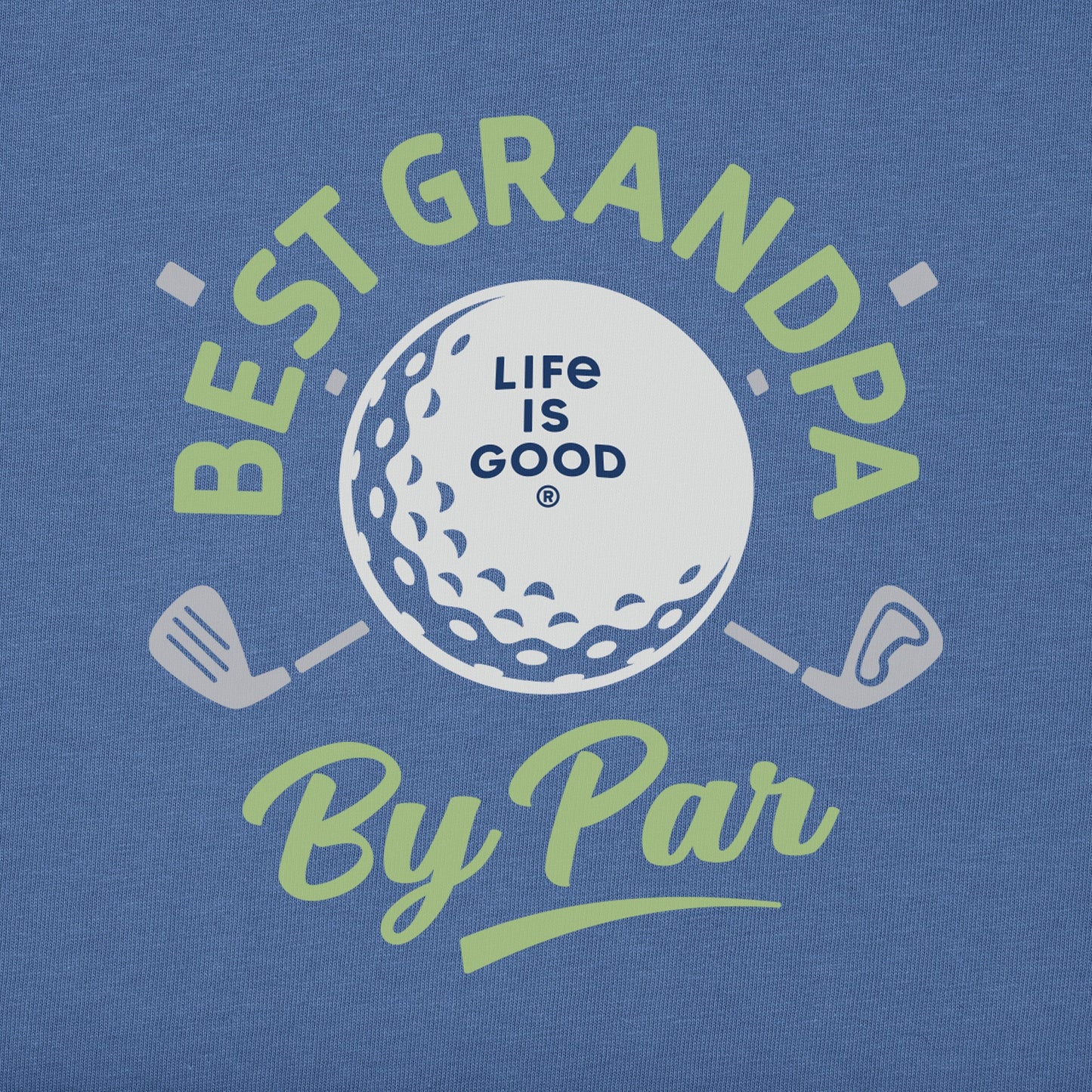Men's Best Grandpa by Par Golf Short Sleeve Tee