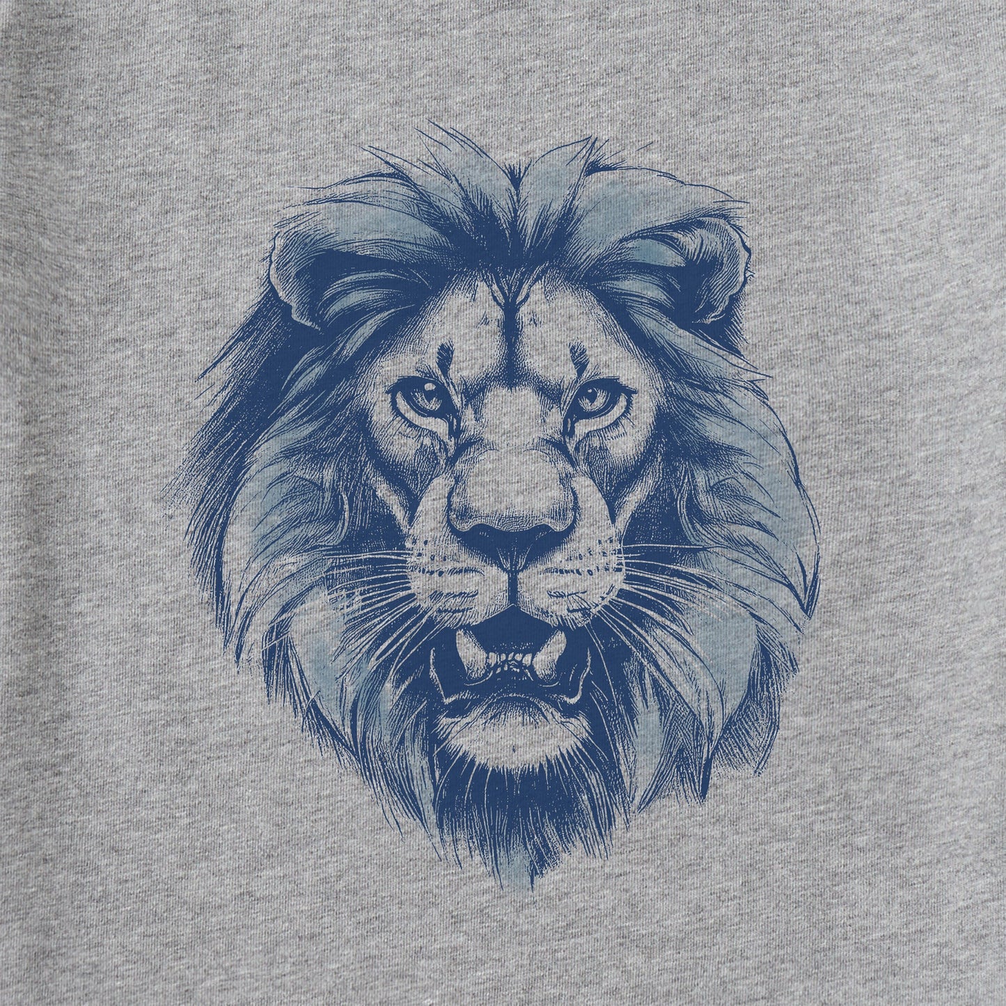 Men's Fierce Lion Short Sleeve Crusher Tee