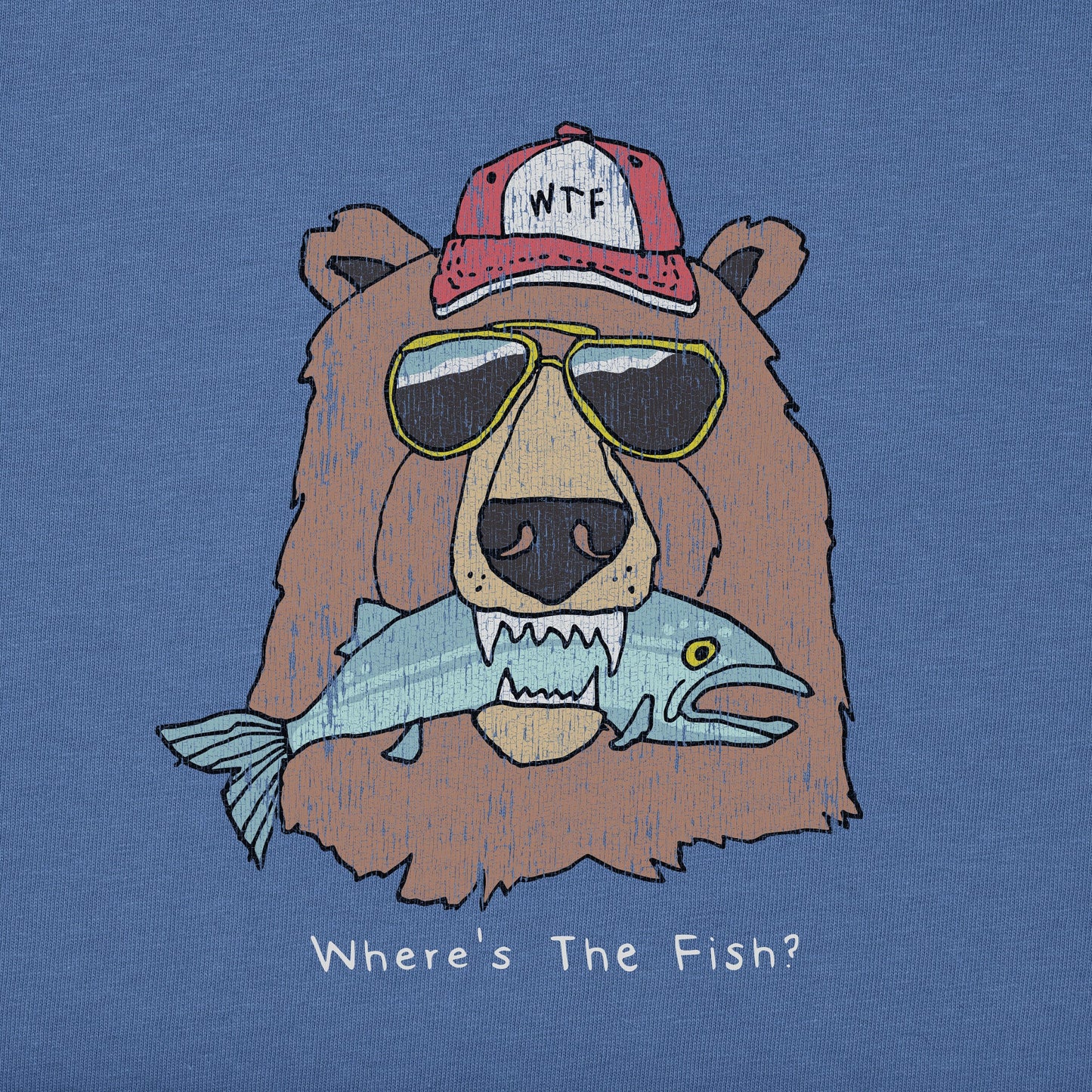 Men's WTF Bear Short Sleeve Tee