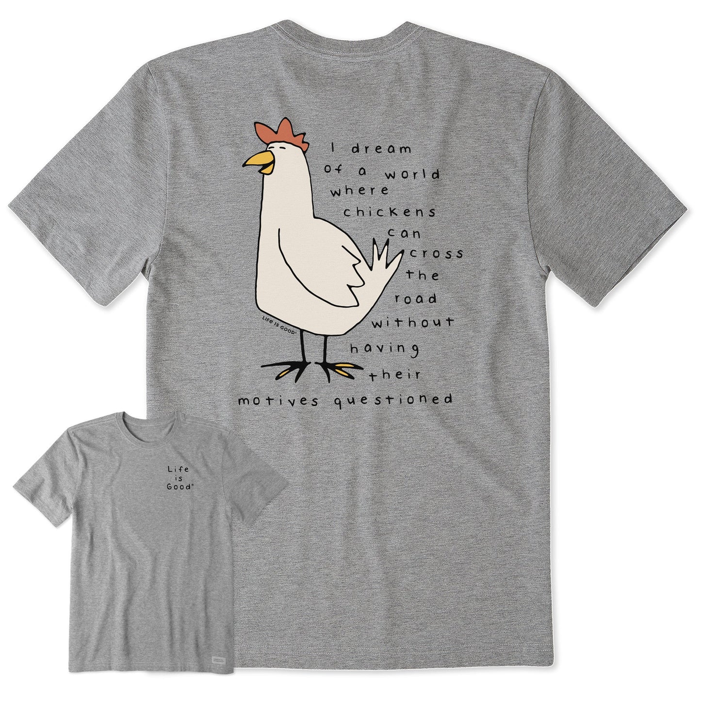 Men's Chicken Motives Short Sleeve Tee