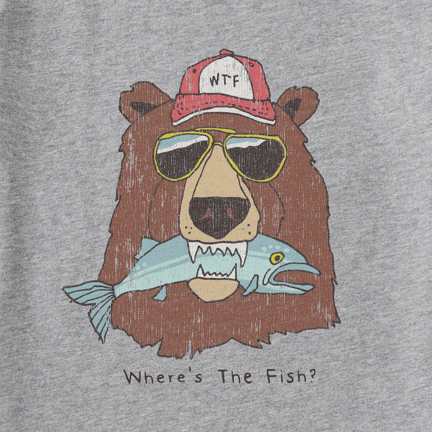 Men's WTF Bear Short Sleeve Tee