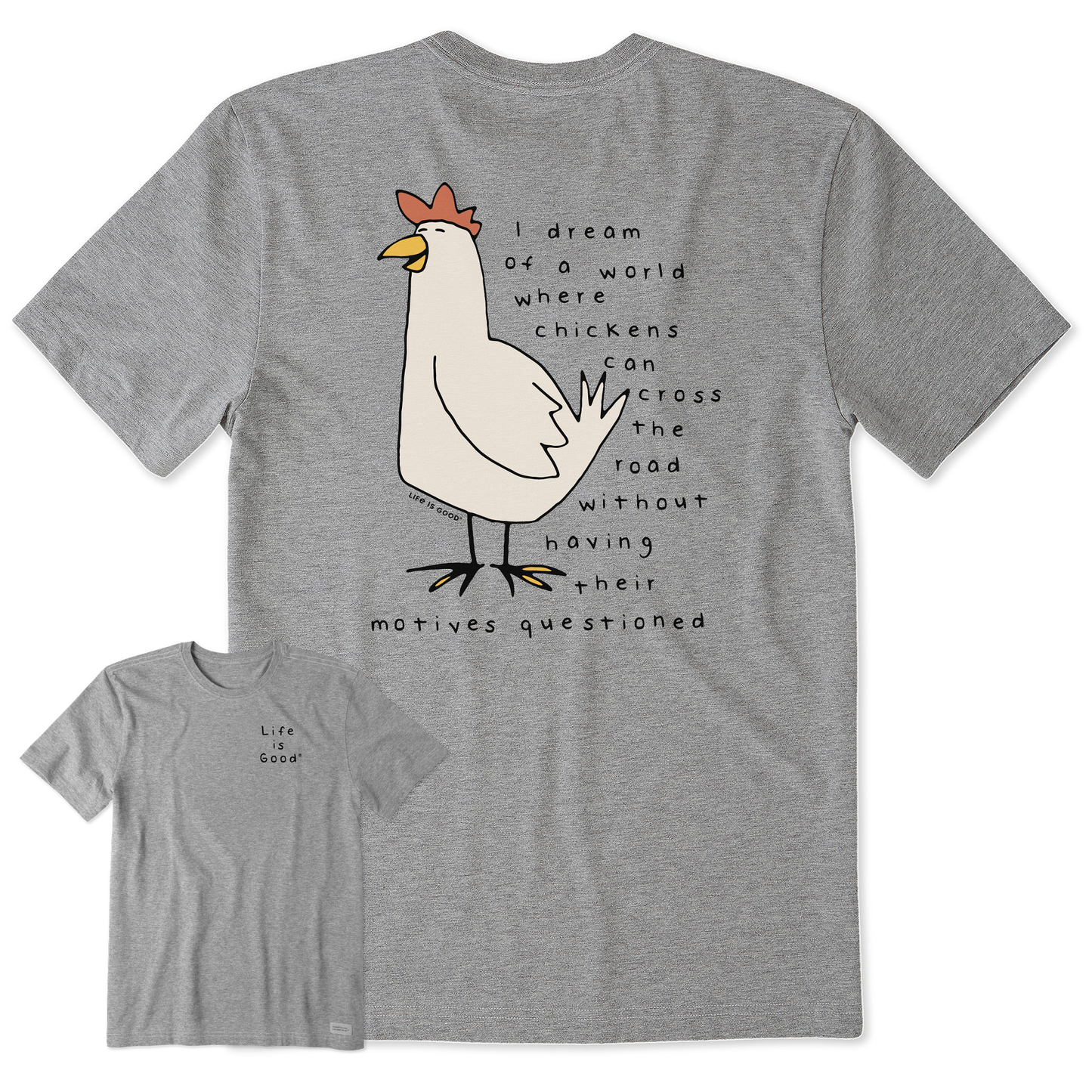 Men's Chicken Motives Short Sleeve Tee