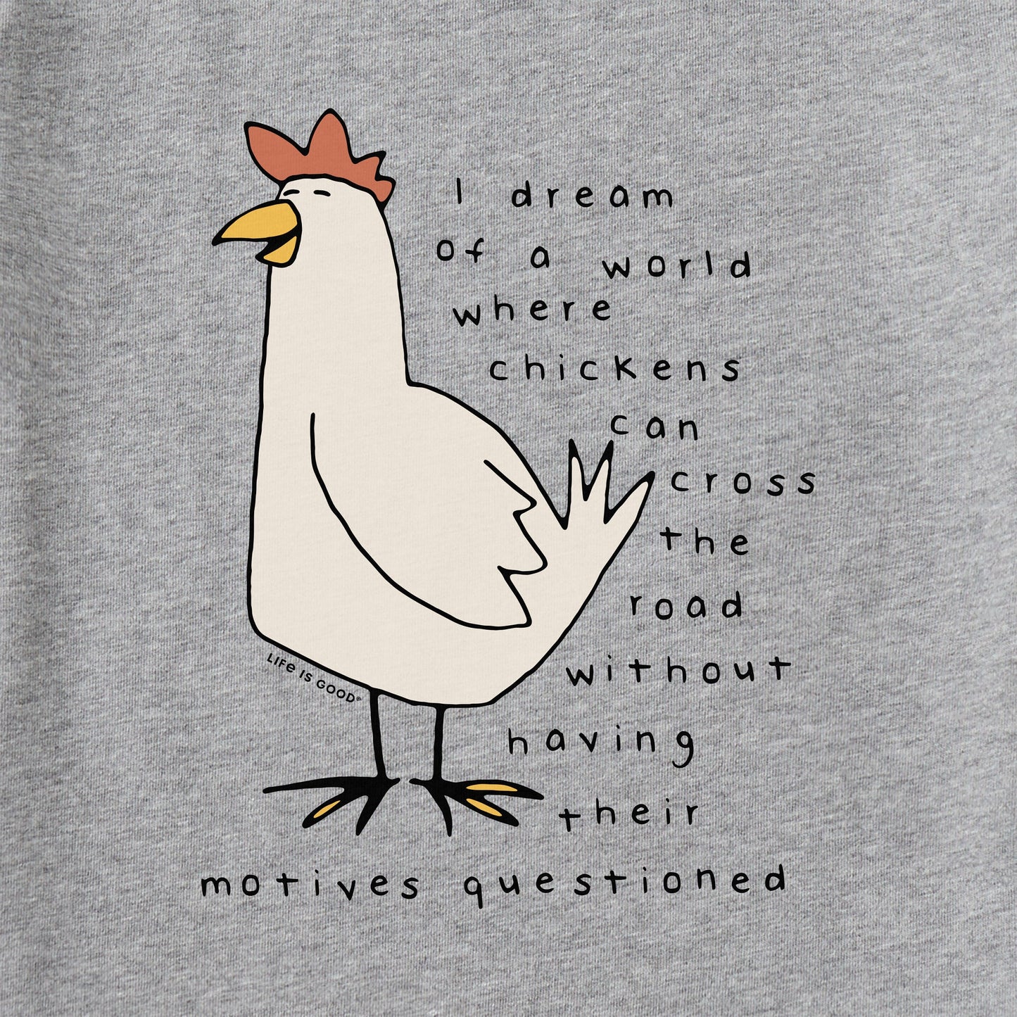 Women's Chicken Motives Short Sleeve Tee