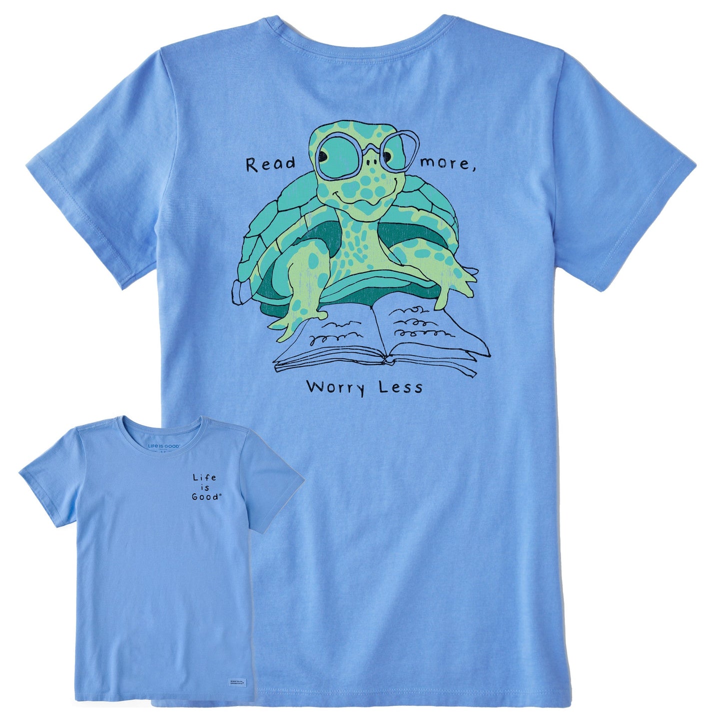 Women's Read More Turtle Short Sleeve Tee