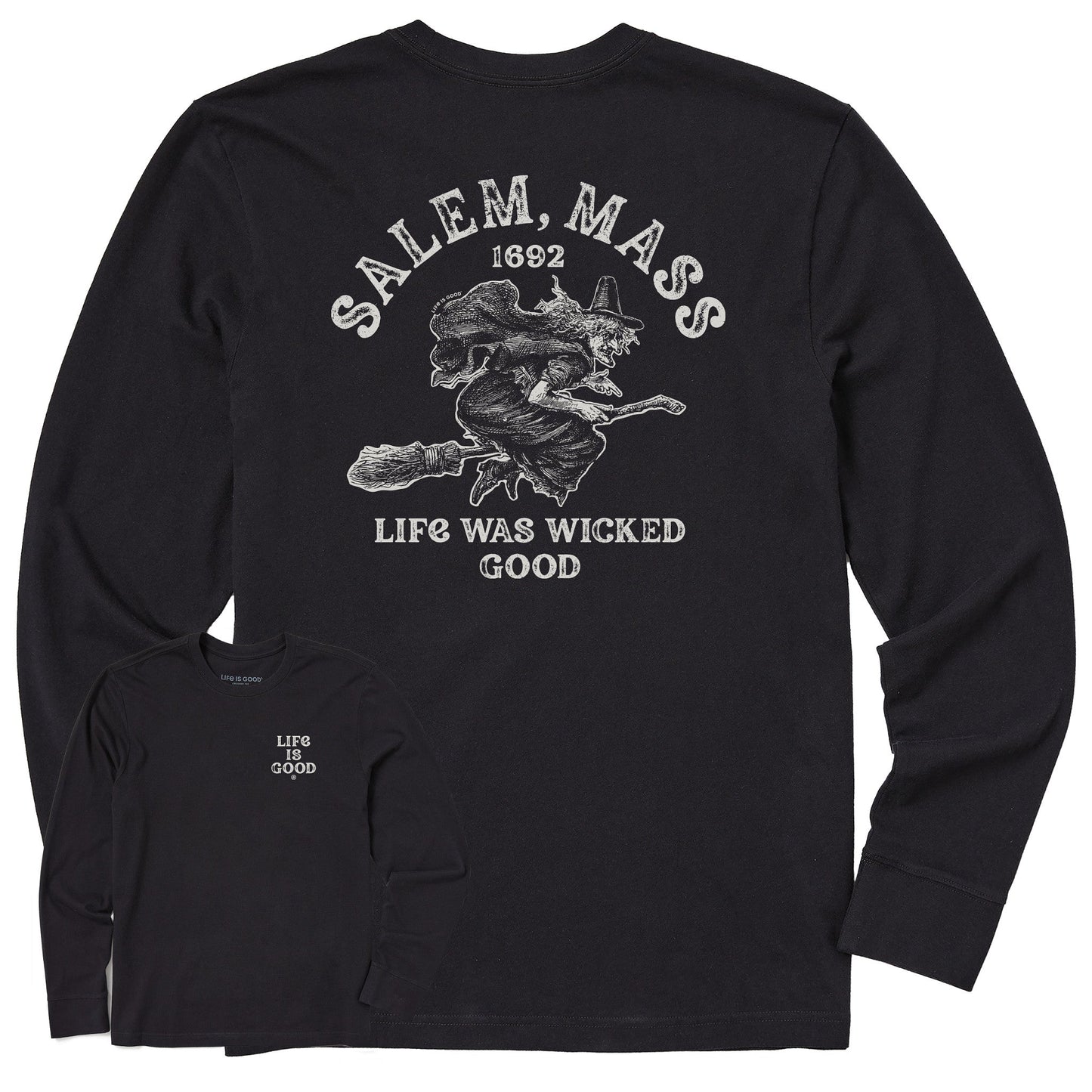Men's Salem 1692 Long Sleeve Crusher Tee