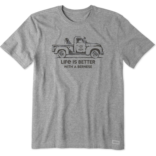 Men's Better with a Bernese Truck Short Sleeve Tee
