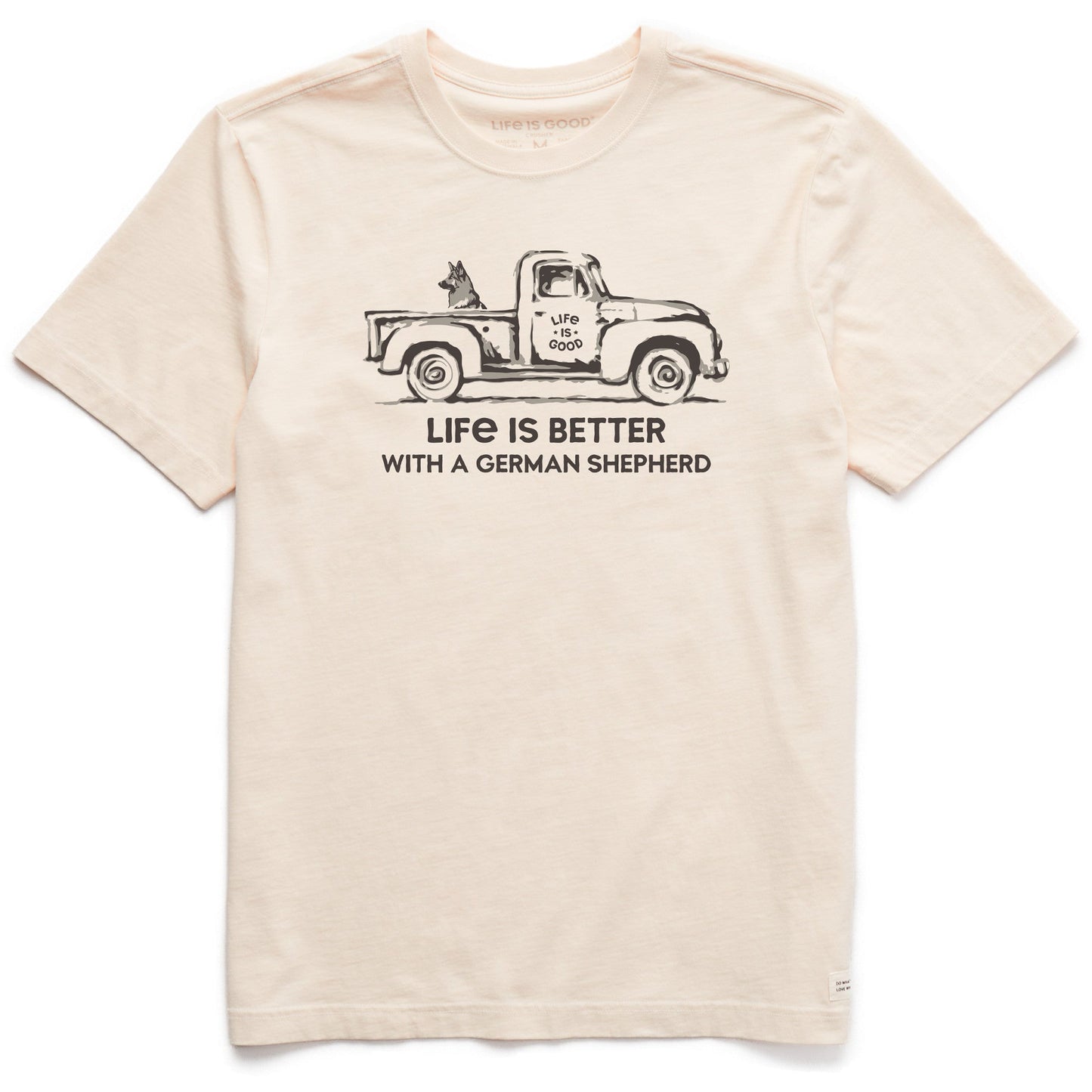 Men's Better with a Shepherd Truck Short Sleeve Crusher Tee