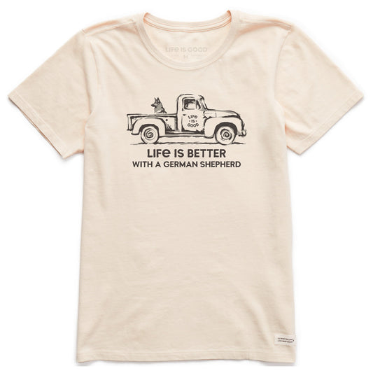Women's Better with a Shepherd Truck Short Sleeve Tee