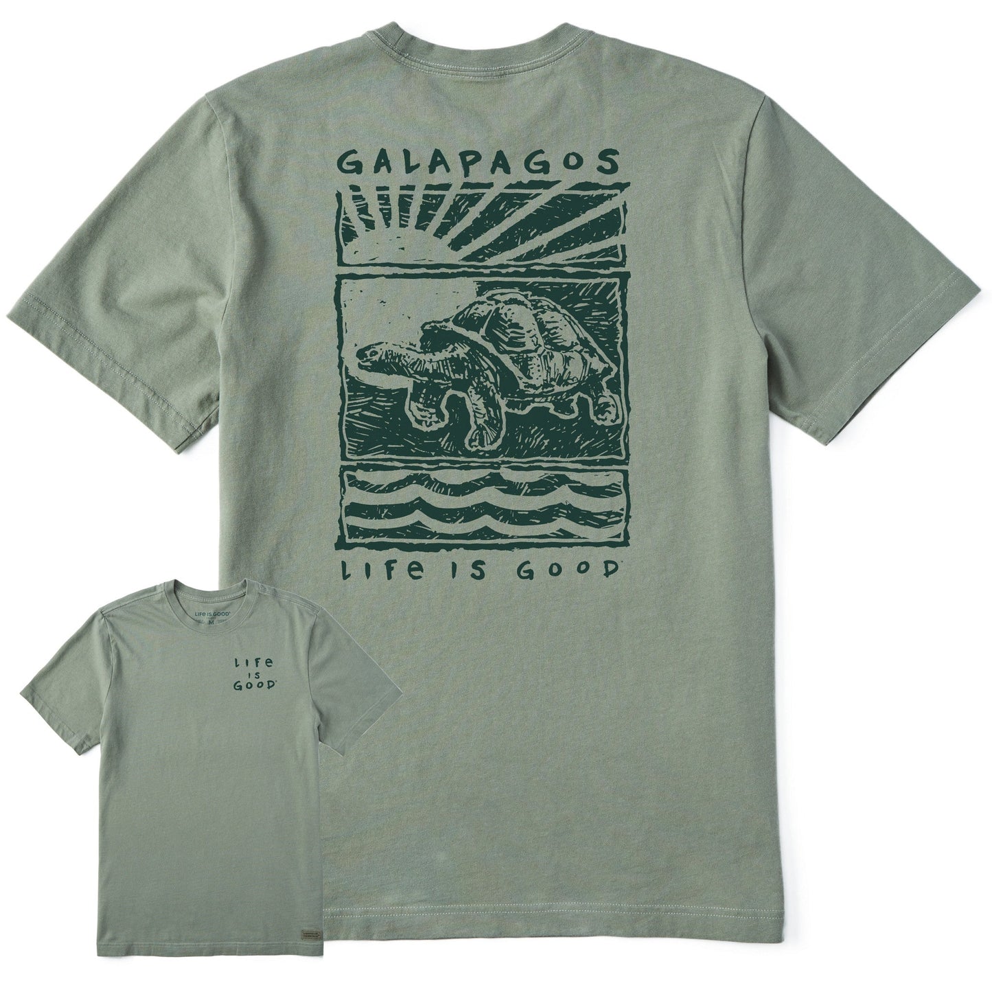 Men's Galapagos Tortoise Short Sleeve Tee