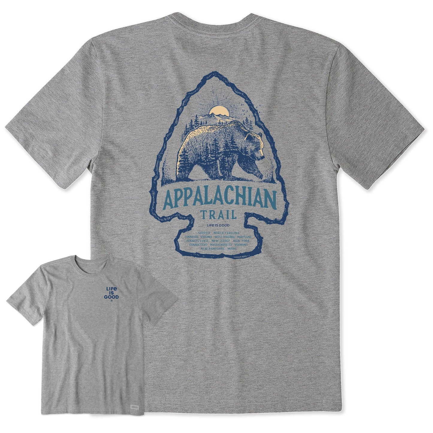 Men's Appalachian Trail Bear Short Sleeve Tee