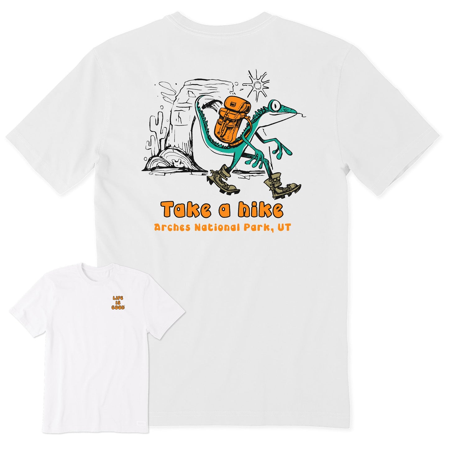 Men's Take a Hike Arches Short Sleeve Tee