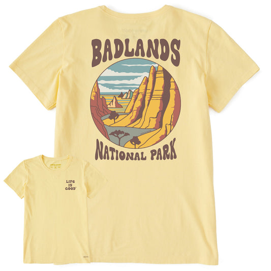 Women's Badlands National Park Short Sleeve Crusher Tee